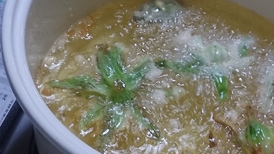 親父天ぷらパーティー
